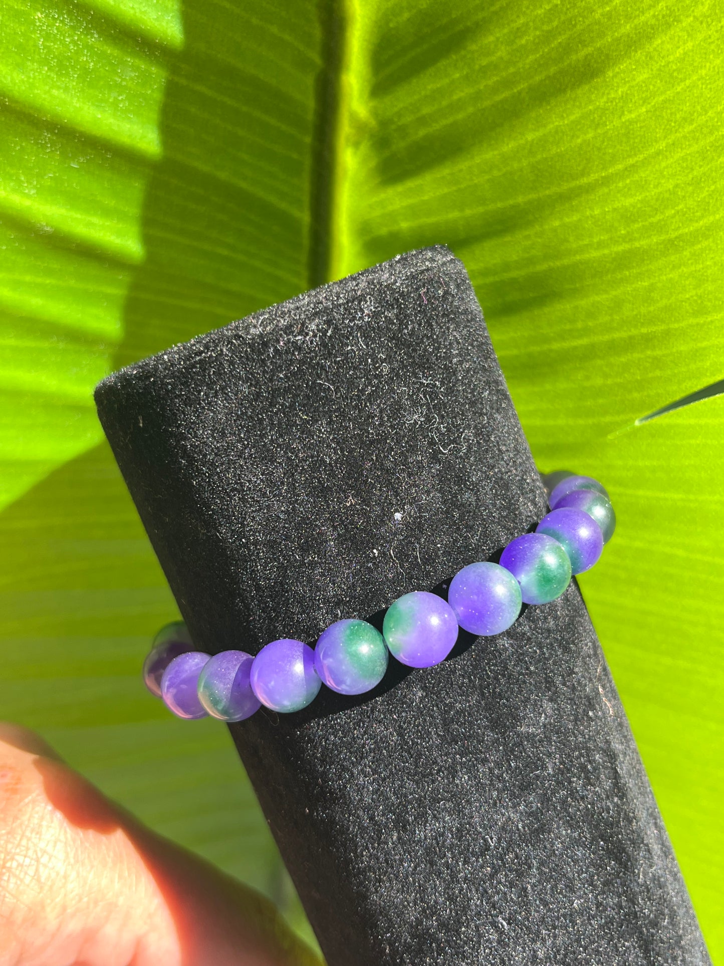 Purple Moss bracelet