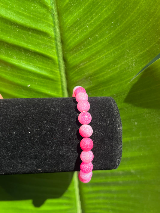 Pink Lava bracelet